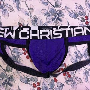 Andrew Christian LARGE Show-It Purple Jockstrap